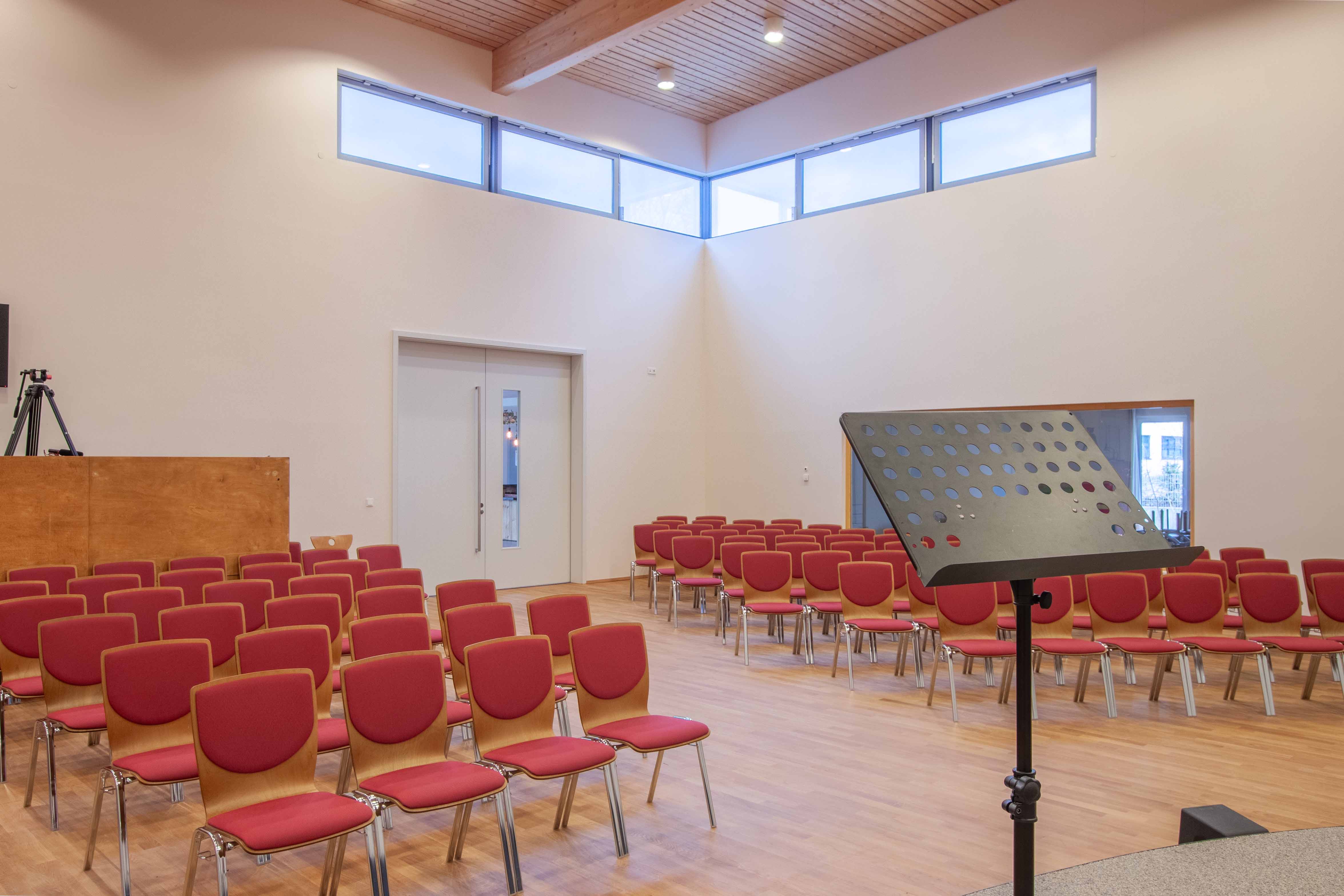 Weitwinkel Aufnahme Kirche Dormagen